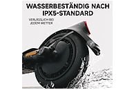 SEGWAY Ninebot E3 D E-Scooter – 10 Zoll, 25 km/h, Klappbar & Stylisch | Schwarz / Silber / Rot